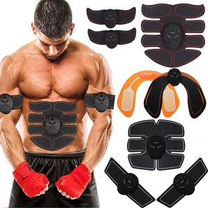 2019 EMS Wireless Muscle Stimulator Abdominal Toning Belt Muscle Toner Body Muscle Fitness Trainer For Abdomen Arm Leg Unisex