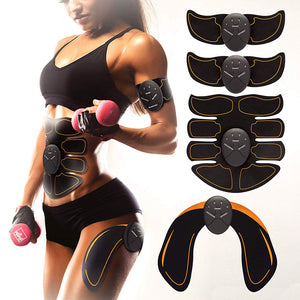 2019 EMS Wireless Muscle Stimulator Abdominal Toning Belt Muscle Toner Body Muscle Fitness Trainer For Abdomen Arm Leg Unisex